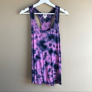 Mossimo Supply Co Purple Tie Dye Racerback Size XS